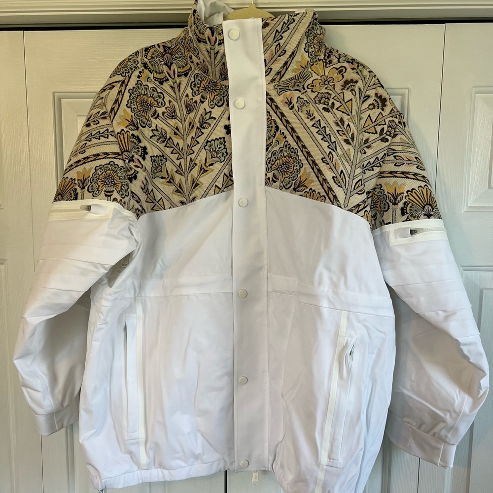 Free People Movement Summit Sunset 2 In 1 Ski Coat—White
